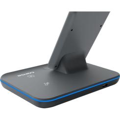 Зарядное устройство Canyon WS-303, 3in1 Wireless Dark Grey Фото 3