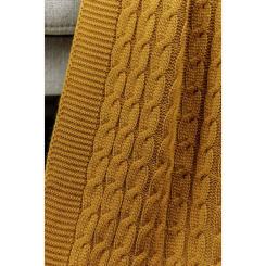 Плед Прованс Happy Fall Kosa Охра 130х170 см Фото 1