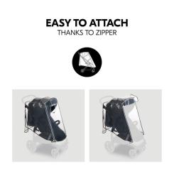 Дождевик на коляску Hauck Pushchair Raincover 4W Фото 3