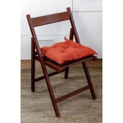 Подушка на стул Прованс Тыквенная 40х40 см Фото 1