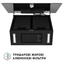 Вытяжка кухонная Perfelli PIANO NERO Фото 5
