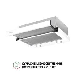 Вытяжка кухонная Perfelli TL 502 WH LED Фото 3