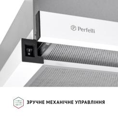 Вытяжка кухонная Perfelli TL 502 WH LED Фото 4