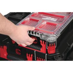 Ящик для инструментов Milwaukee органайзер компактный PACKOUT 380х250х120мм Фото 1