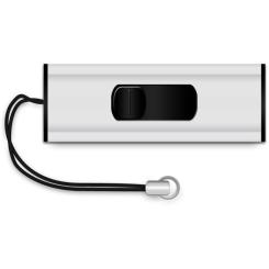 USB флеш накопитель Mediarange 128GB Black/Silver USB 3.0 Фото 1