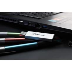 USB флеш накопитель Mediarange 128GB Black/Silver USB 3.0 Фото 4