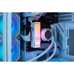 Модуль памяти для компьютера Kingston Fury (ex.HyperX) DDR5 64GB (2x32GB) 5600 MHz Beast White RGB Фото 5