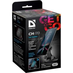 Универсальный автодержатель Defender CH-119 магніт, на панель Фото 2