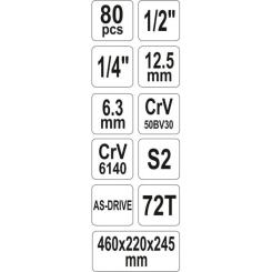 Набор инструментов Yato YT-38951 Фото 7