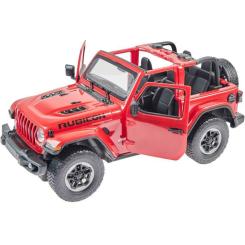 Радиоуправляемая игрушка Rastar JEEP Wrangler Rubicon 1:14 красный Фото 2