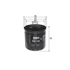 Фильтр масляный Valeo 586144 Фото