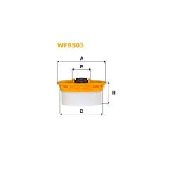Фильтр топливный Wixfiltron WF8503 Фото