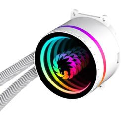 Система жидкостного охлаждения Gamemax Iceburg 120 White infinity Фото 5