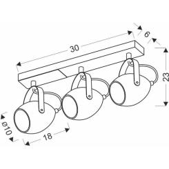 Спот Candellux 93-82589 Anica Фото 2