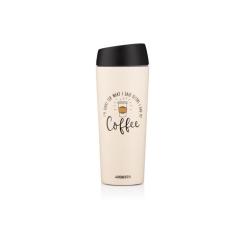 Термокружка Ardesto Coffee Time 450 мл Бежева Фото 9