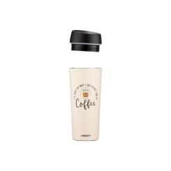 Термокружка Ardesto Coffee Time 450 мл Бежева Фото 10