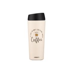 Термокружка Ardesto Coffee Time 450 мл Бежева Фото