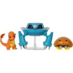 Фигурка Pokemon набор W17 - Кабуто, Чармандер, Метанг Фото 1