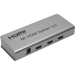 Разветвитель PowerPlant HDMI 8K 1x2 Фото