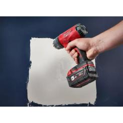 Строительный фен Milwaukee M18 BHG-502C 2x5Ah, кейс Фото 4