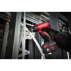 Строительный фен Milwaukee M18 BHG-502C 2x5Ah, кейс Фото 6