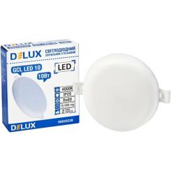 Светильник Delux GCL LED 10 4000К 10Вт 230В ROUND Фото 2