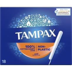 Тампоны Tampax Super Plus с аппликатором 18 шт. Фото 1