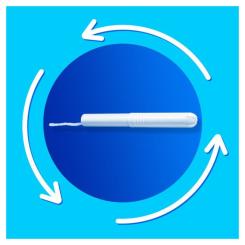 Тампоны Tampax Super Plus с аппликатором 18 шт. Фото 6