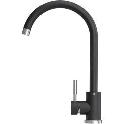 Смеситель GRANADO Elche LUX black shine Фото 1