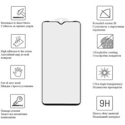 Стекло защитное Drobak Anty Spy Samsung Galaxy A14 (Black) Фото 3