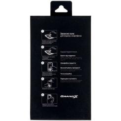 Стекло защитное Grand-X Apple iPhone 15 Pro 9D black Фото 2