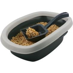 Наполнитель для туалета Super Cat Кукурузный комковающий 2.5 кг Фото 1