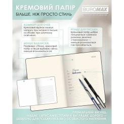 Еженедельник Buromax датированный 2026 TOUCH ME, А5 мятный Фото 7