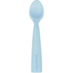 Набор детской посуды MinikOiOi Scooper Ложка силіконова (Mineral Blue) Фото