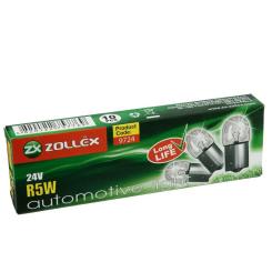 Автолампа Zollex R5W 24V Фото 1