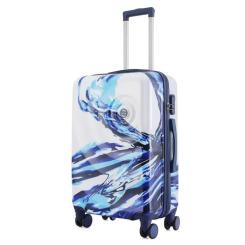Чемодан Semi Line Print 24" M White/Blue Фото
