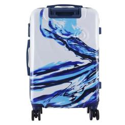 Чемодан Semi Line Print 24" M White/Blue Фото 2