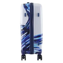Чемодан Semi Line Print 24" M White/Blue Фото 4