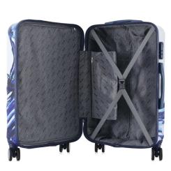 Чемодан Semi Line Print 24" M White/Blue Фото 5
