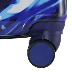 Чемодан Semi Line Print 24" M White/Blue Фото 7