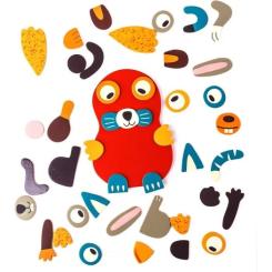 Развивающая игрушка Djeco Магнітна гра Тварини Фото 1