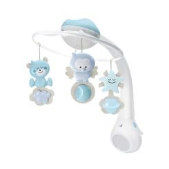 Мобиль Infantino 3 в 1 з проєктором Блакитний Фото