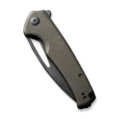 Нож Sencut Mims Blackwash Dark Micarta Фото 4
