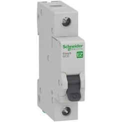 Автоматический выключатель Schneider Electric Easy9 1P 63A C Фото