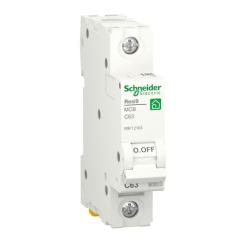 Автоматический выключатель Schneider Electric RESI9 6kA 1P 63A C Фото