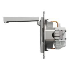 Розетка Schneider Electric ASFORA з кришкою, алюміній Фото 3