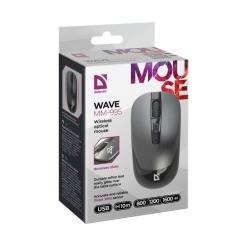 Мышка Defender Wave MM-995 Silent Wireless Grey Фото 4