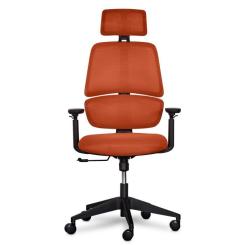 Офисное кресло Mealux Leo Air Orange Фото 1