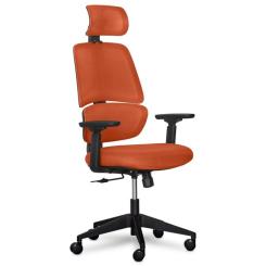 Офисное кресло Mealux Leo Air Orange Фото 2