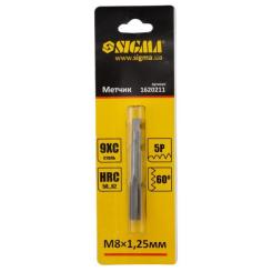 Метчик Sigma М8x1.25мм Фото 1